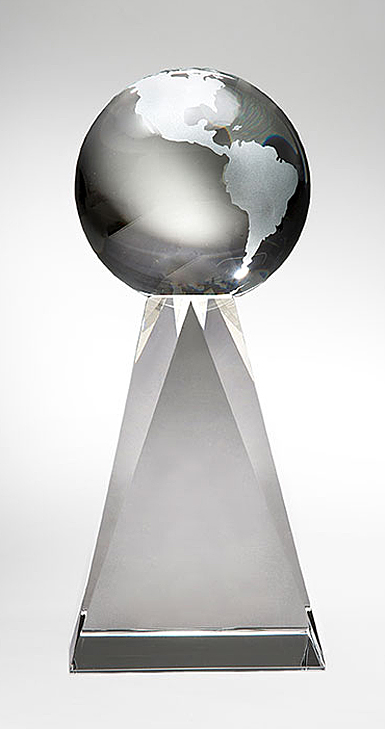 Orrefors Monument Globe Award Large