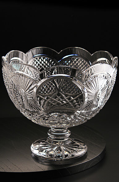 Cashs Ireland, Crystal Trophy, Blank Panel, Footed Bowl 605