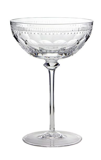 Ralph Lauren Dagny Crystal Champagne Saucer Glass, Single
