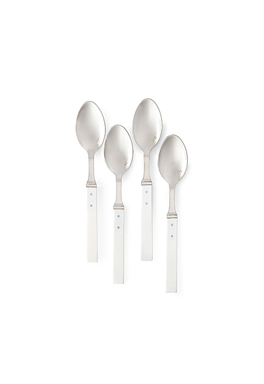 Ralph Lauren Ronan Set of 4 Cafe Spoons, White