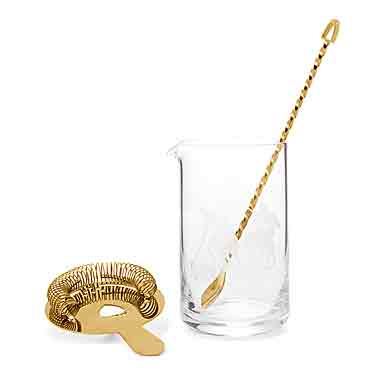 Ralph Lauren Garrett Cocktail Mixing Glass, Single