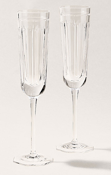 Ralph Lauren Coraline Champagne Flute, Pair