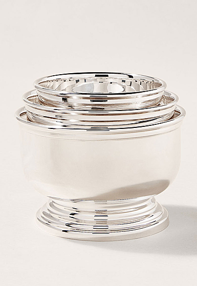 Ralph Lauren Ellery Nut Bowl, Set of 3, Silver