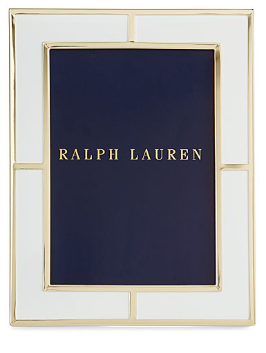 Ralph Lauren Classon 5x7" Frame, White