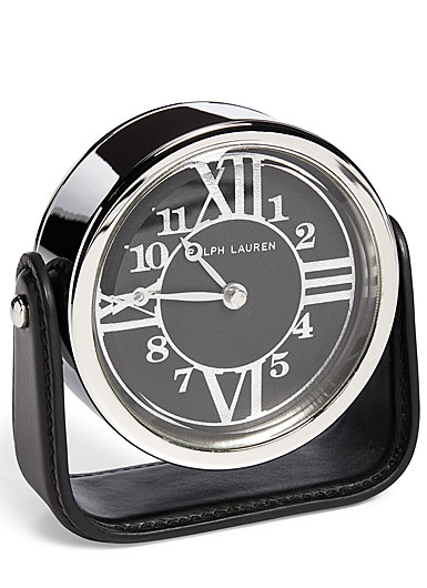 Ralph Lauren Brennan Clock, Black