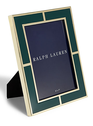 Ralph Lauren Classon 5"x7" Frame, Green