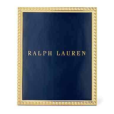 Ralph Lauren Raina 8x10" Frame, Gold