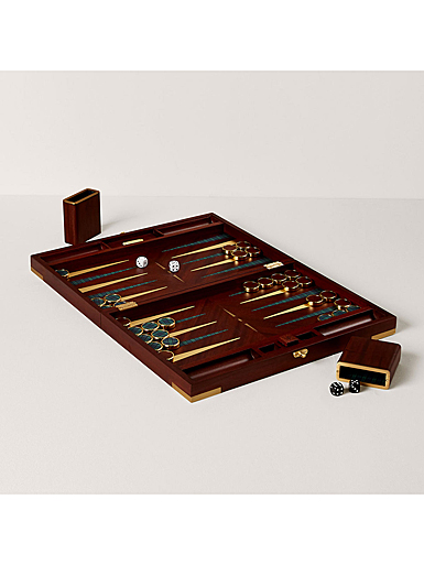 Ralph Lauren Parkwood Backgammon, Brown Gold