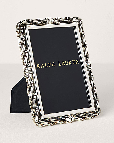 Ralph Lauren Macomber 5x7 Frame, Silver