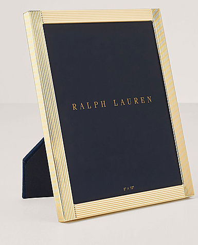 Ralph Lauren Luke 8x10 Frame, Gold