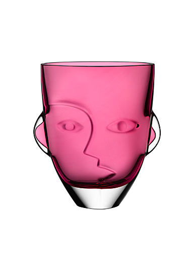 Orrefors Ramses Vase, Pink