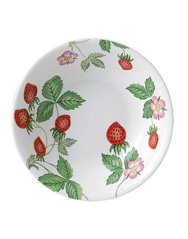 Wedgwood China Wild Strawberry Nurseryware Oatmeal Bowl