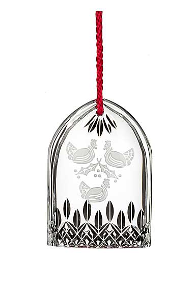 Waterford Crystal, 12 Days of Christmas Lismore Three French Hens Ornament