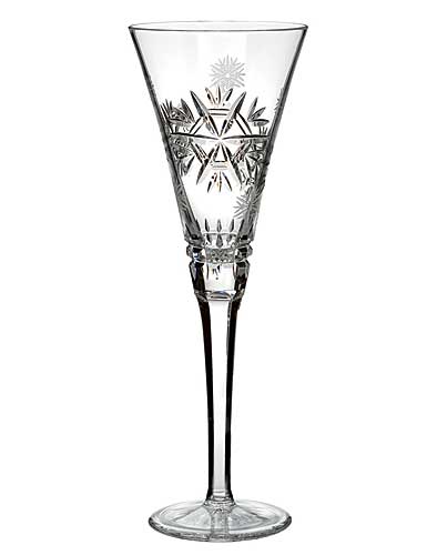 Waterford Snowflake Wishes Health Clear Flute, Single