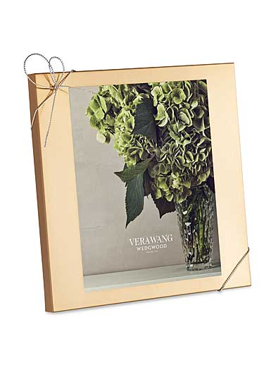 Vera Wang Wedgwood Love Knots Gold 8x10" Picture Frame