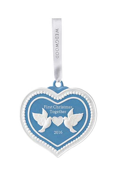 Wedgwood 2016 Our First Christmas Ornament
