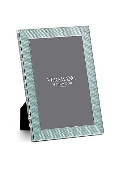 Vera Wang Wedgwood With Love Nouveau 4x6 Frame, Mist
