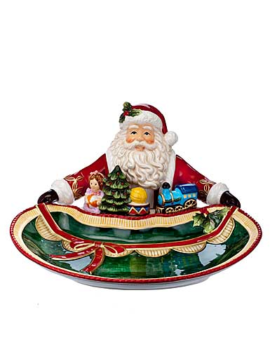 Waterford 2016 Holiday Heirloom Nostalgic Collection Santa and Toys Cookie Tray