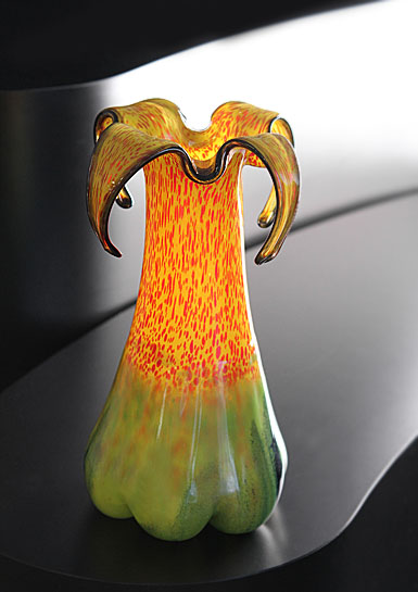 Kosta Boda Wide Life Necromantic Vase