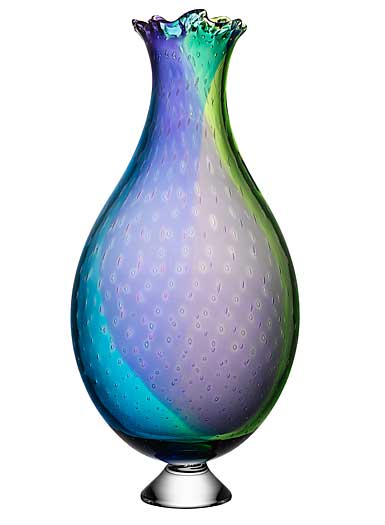 Kosta Boda 22" Poppy Crystal Vase