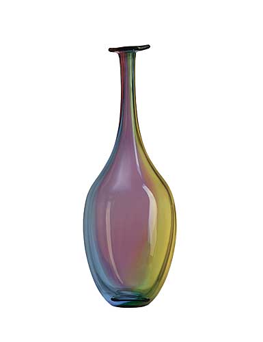 Kosta Boda Fidji Bottle Vase, Blue