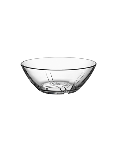 Kosta Boda Bruk Clear Crystal Bowl, Set of Four