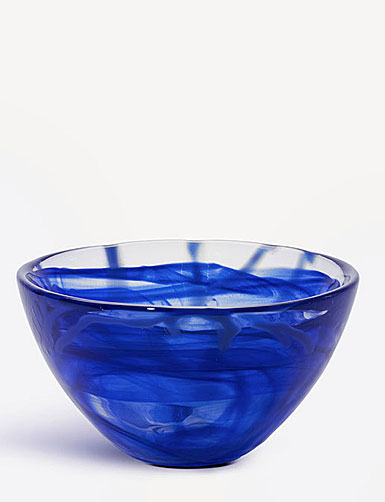 Kosta Boda Contrast 6" Bowl Blue 