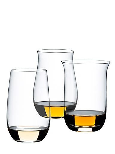 Riedel O Spirits Gift Set of Tequila, Whiskey and Cognac Glasses