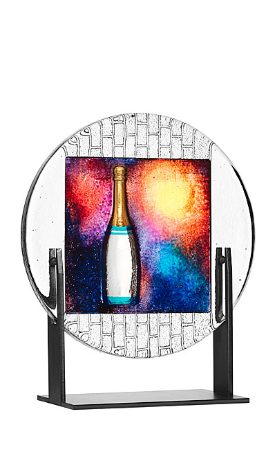 Kosta Boda Art Glass, Kjell Engman Crystal Champagne, Limited Edition of 60
