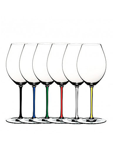 Riedel Fatto A Mano, Old World Syrah Glasses Wine Glasses, Set of 6
