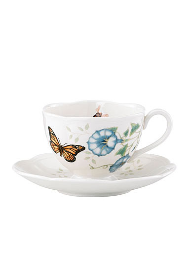 Lenox Butterfly Meadow China Monarch Cup Saucer
