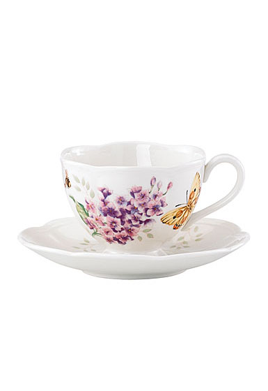 Lenox Butterfly Meadow China Cup And Saucer