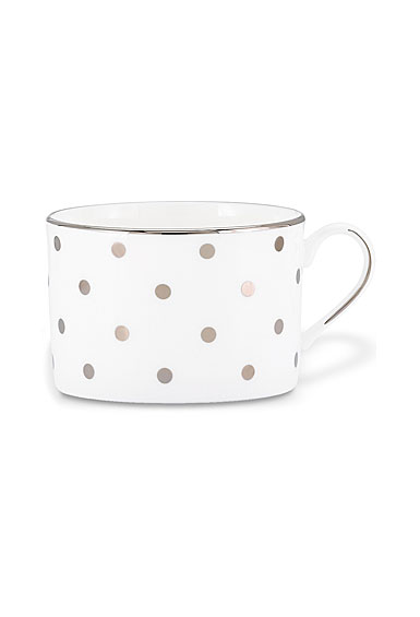 Kate Spade China by Lenox, Larabee Road Platinum Can Cup