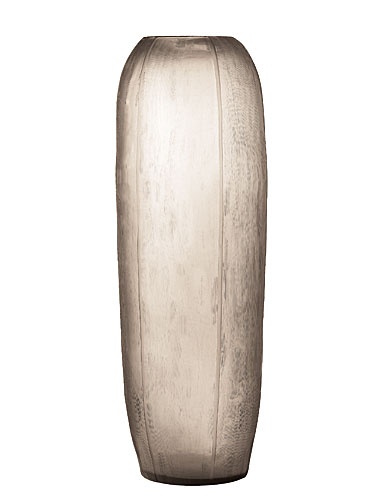 Donna Karan Lenox Artisan Glass, Icicle, Etched Grand Tall Vase