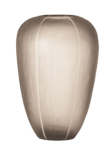 Donna Karan Lenox Artisan Glass, Icicle, Etched Vase