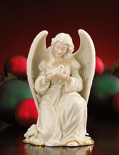 Lenox Peace Kneeling Angel Figurine