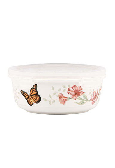 Lenox Butterfly Meadow China Serving Store With Lid