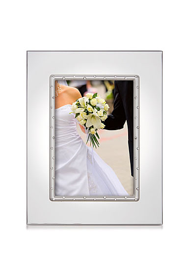 Lenox Devotion Silverplated 5X7" Picture Frame