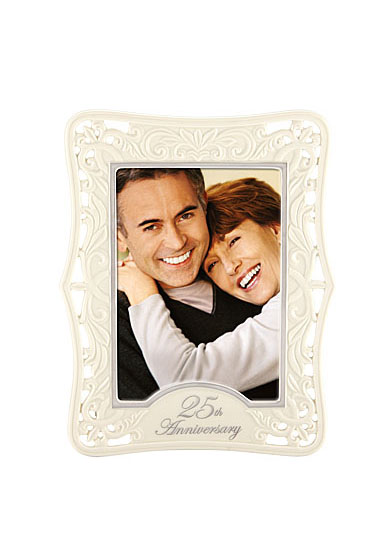 Lenox 25th Anniversary 5X7" Picture Frame