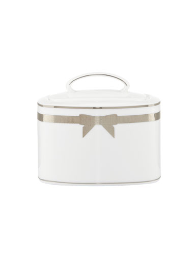 kate spade new york by Lenox Grace Avenue Sugar Bowl, With Lid