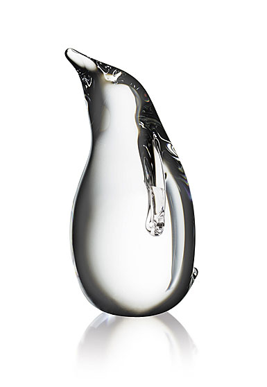 Steuben Penguin Sculpture