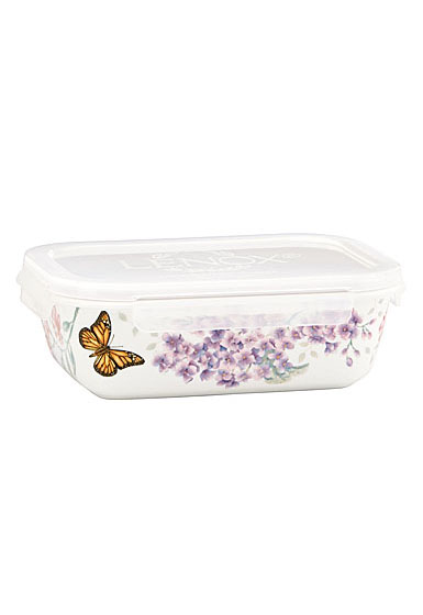 Lenox Butterfly Meadow China Rectangular Serving And Store