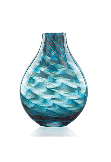 Lenox Seaview 11" Swirl Bottle Vase