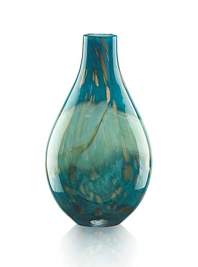 Lenox Seaview 14" Horizion Bottle Crystal Vase
