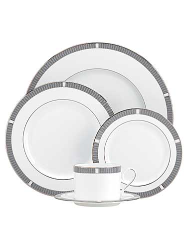 Lenox China Classics Silver Sophisticate, 5 Piece Place Setting