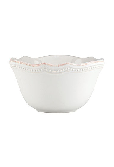 Lenox French Perle Bead White China Fruit Bowl, Single