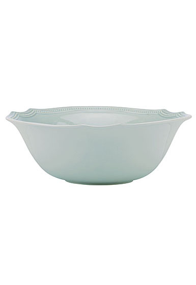 Lenox French Perle Bead Ice Blue China Serving Bowl
