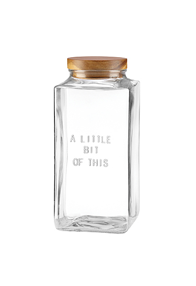 Kate Spade New York, Lenox A Little Bit Of This Glass Canister