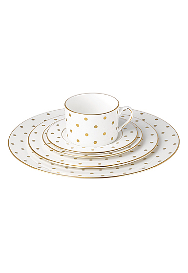 Kate Spade China by Lenox, Larabee Road Gold 5 Piece Place Setting