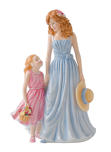 Royal Doulton Pretty Ladies Annuals, A Tender Love - Mother's Day - 2012 Figure of the Year